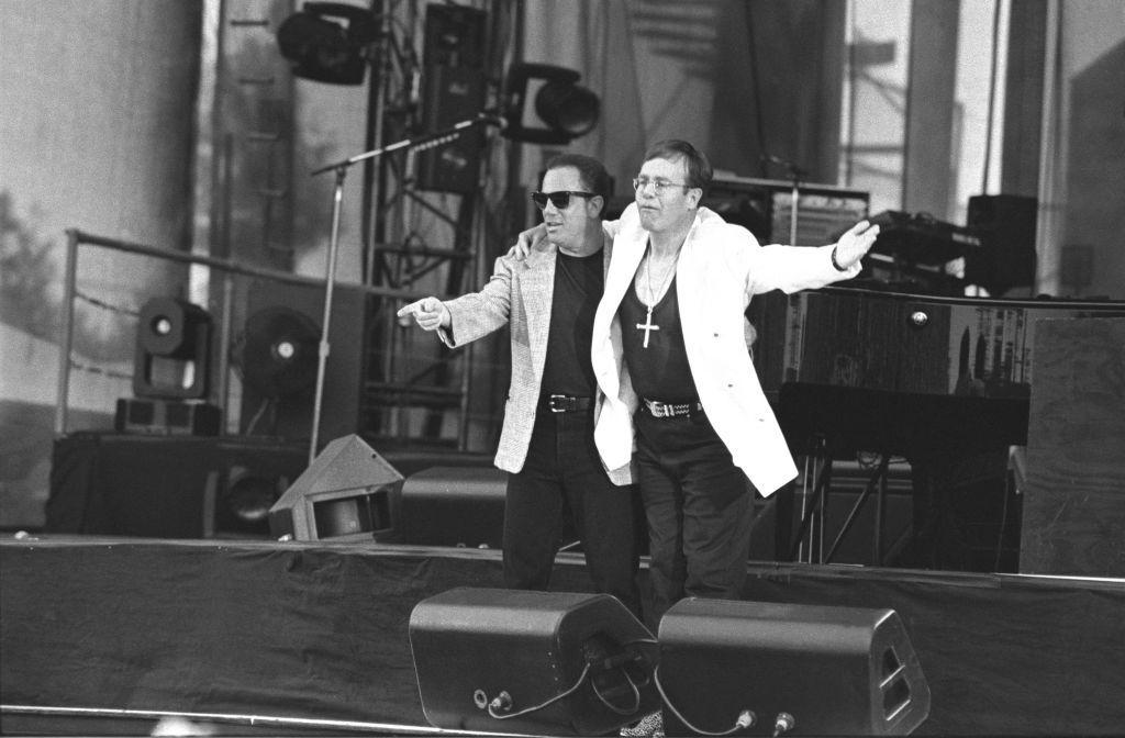 billy joel and elton john performing together in concert