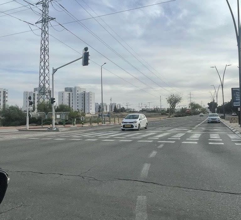 En Israel, la gente no circula por las calles por pánico a que caigan misiles.