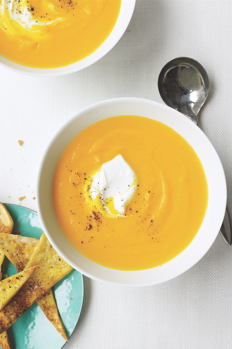 Gingery Carrot Soup