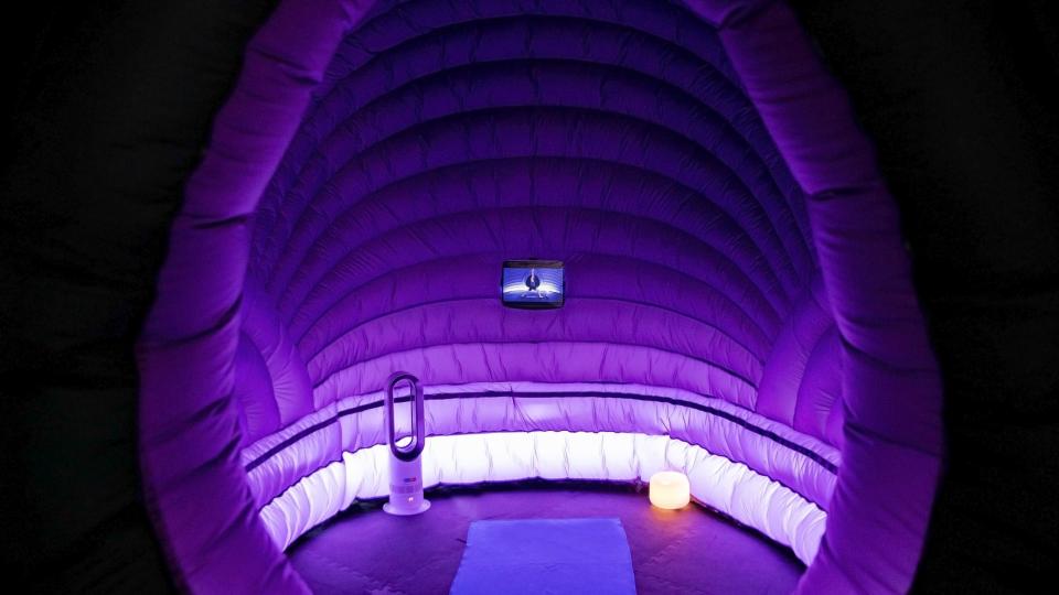 The new minipods will offer yogis a personal experience (Hotpod Yoga)