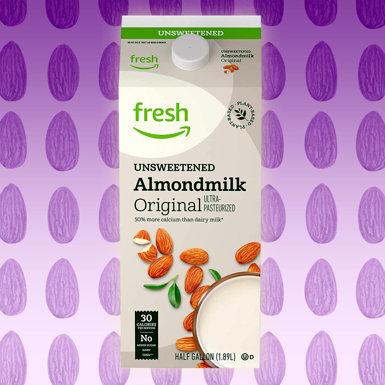 Fresh Unsweetened Original Almond Milk. (TODAY illustration / Amazon)