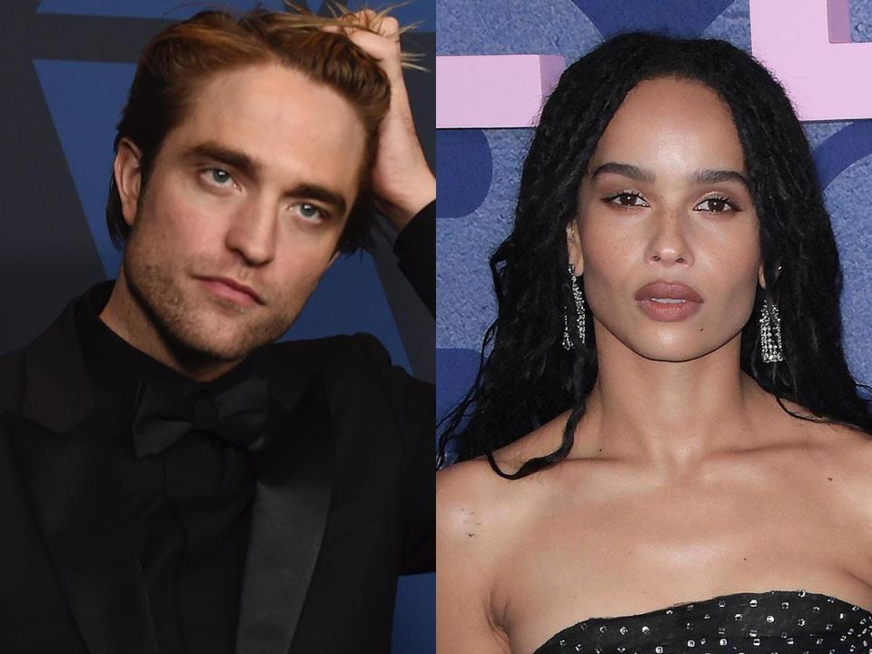 robert pattinson zoe kravitz