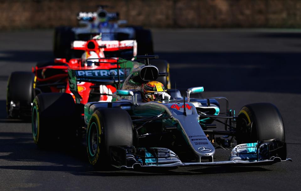 Crash, bang, wallop: Vettel and Hamilton