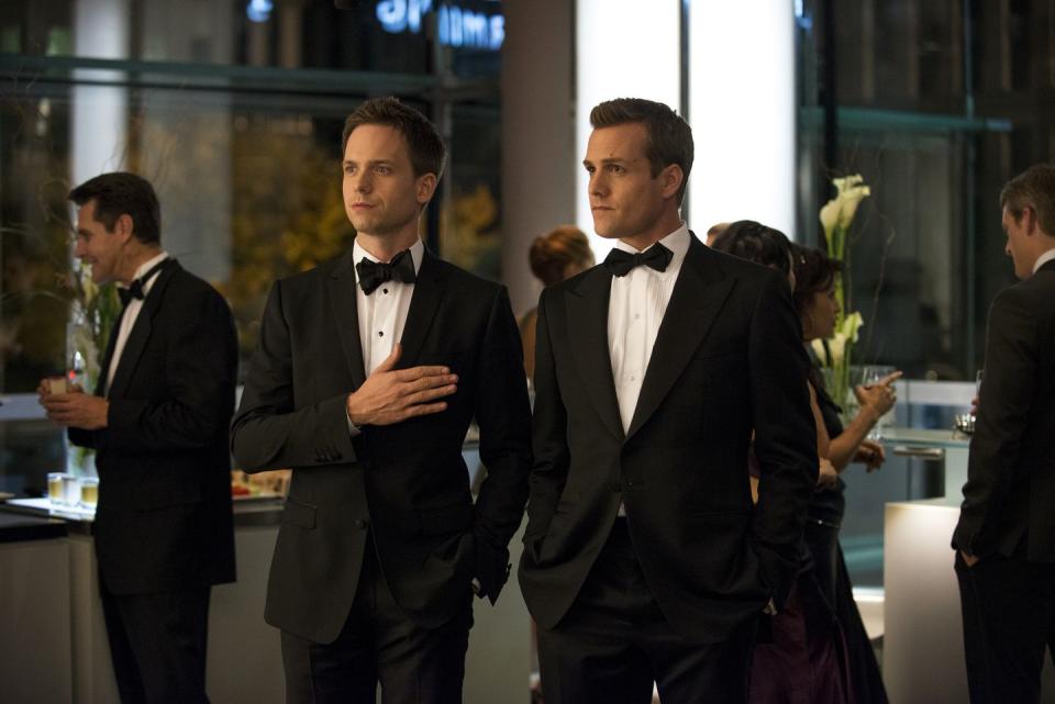 patrick j adams, gabriel macht, suits