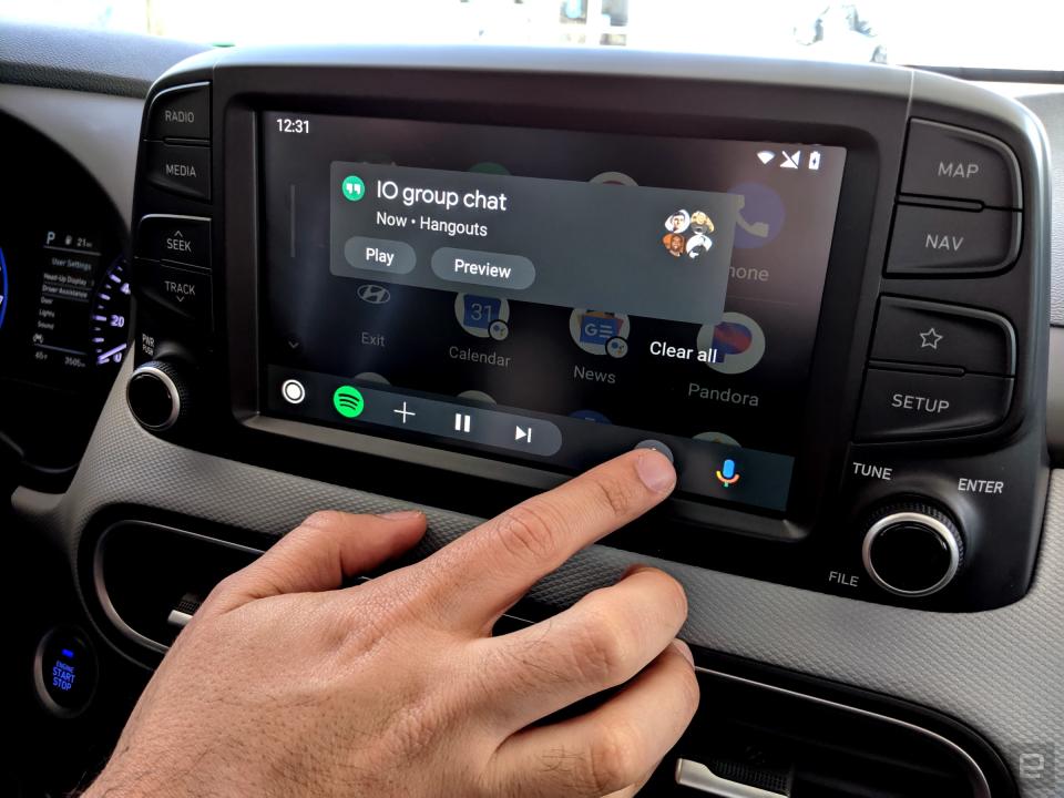 Android Auto gets a new design