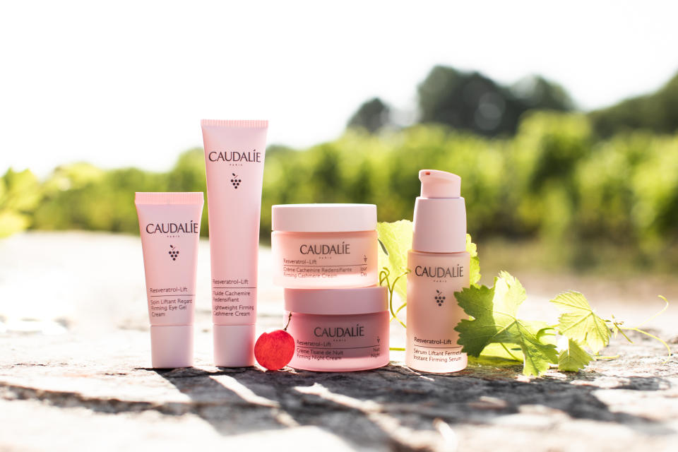 Caudalie's Resveratrol-Lift Collection. Image via Caudalie