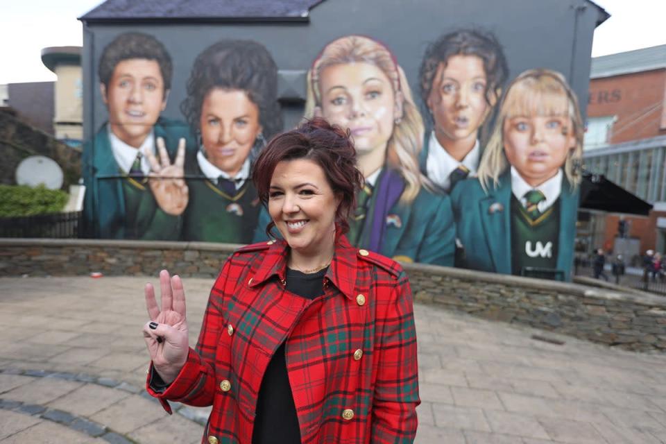 Writer Lisa McGee created the hit comedy drama Derry Girls (Liam McBurney/PA) (PA Wire)