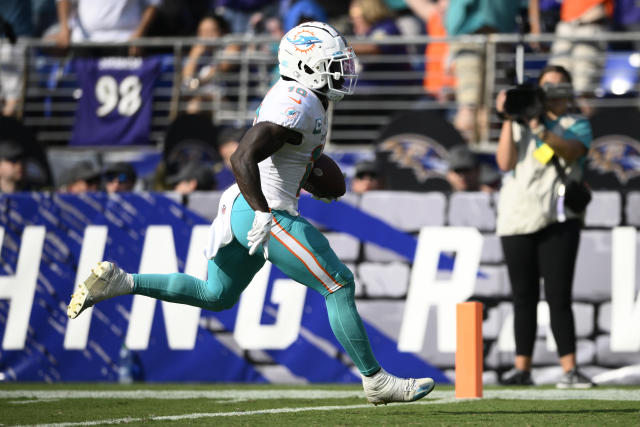 Photo: Miami Dolphins defeat Baltimore Ravens 42-38 - BAL20220918113 