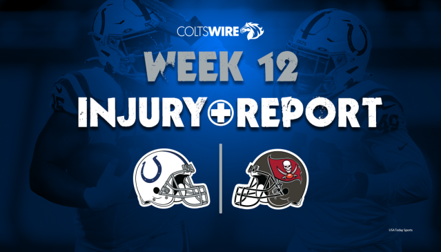 The Indianapolis Colts vs The Tampa Bay Buccaneers