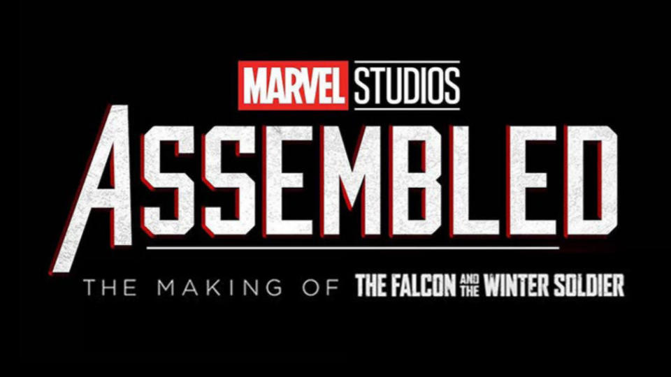 'Marvel Studios Assembled: The Making of The Falcon and the Winter Soldier'. (Credit: Disney/Marvel)