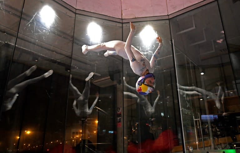 Indoor skydiving, which is much cheaper and safer than skydiving out of a plane, has gained popularity in Poland in recent years