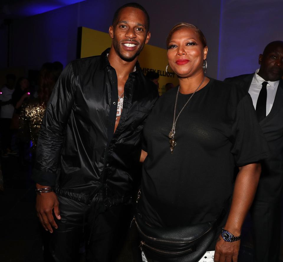 Victor Cruz & Queen Latifah