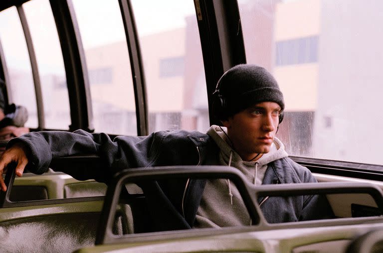 Eminem en una escena de 8 Mile: calle de ilusiones, del fallecido realizador Curtis Hanson