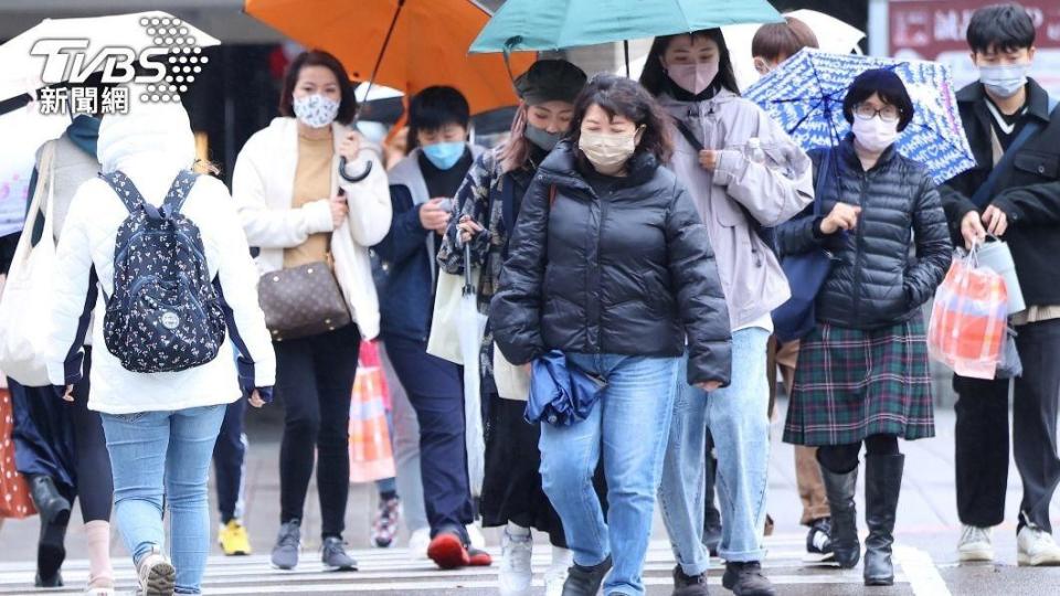 下週二起有另一股規模更大、影響更久的冷空氣抵達。（示意圖／TVBS）