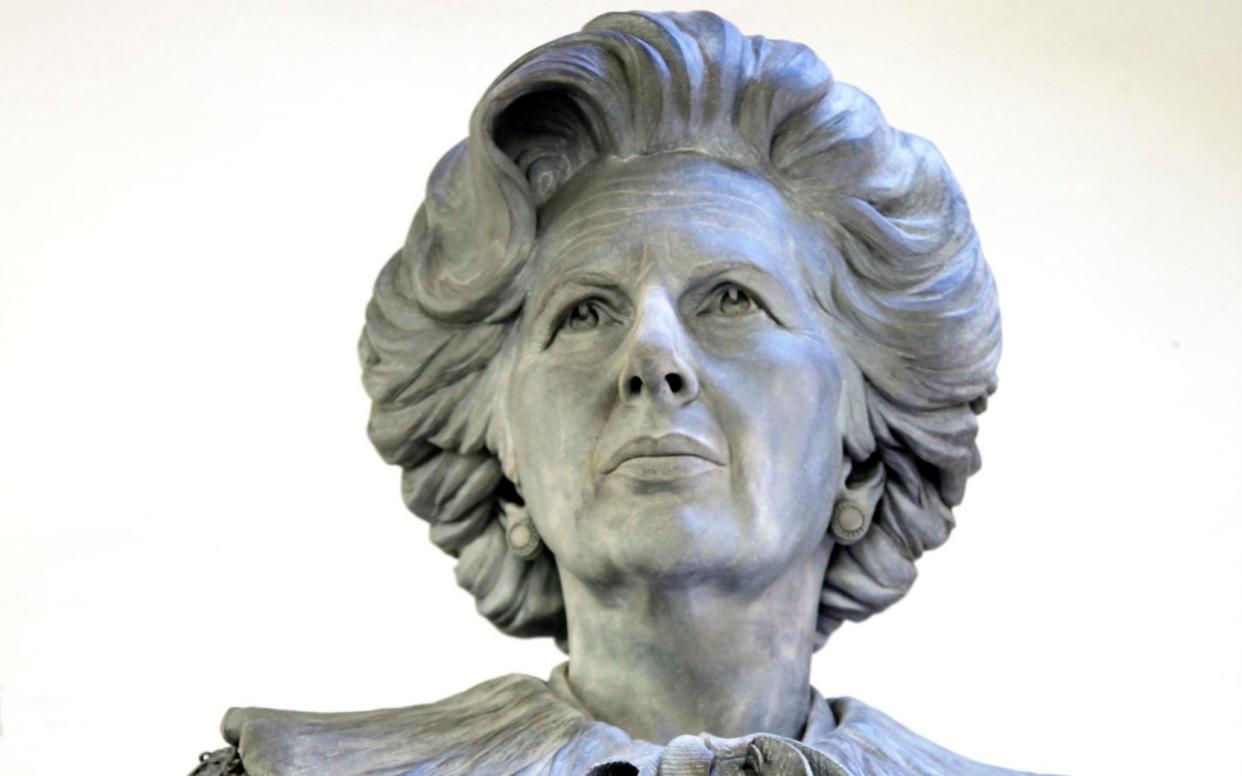 Douglas Jennings's statue of Margaret Thatcher -  Douglas Jennings/PA