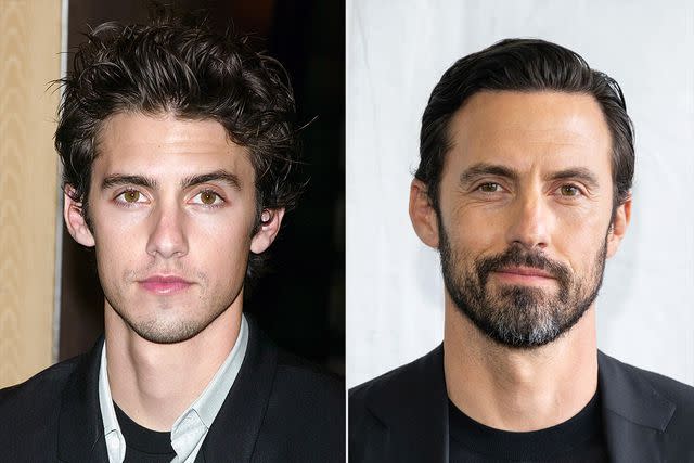 <p>Jim Spellman/WireImage; Amanda Edwards/Getty</p> Milo Ventimiglia in 2003; in 2024