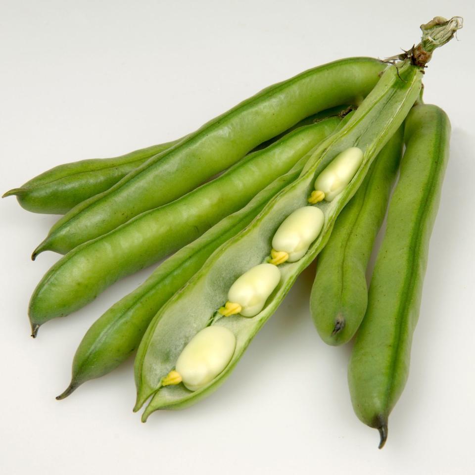 broad beans - Alamy