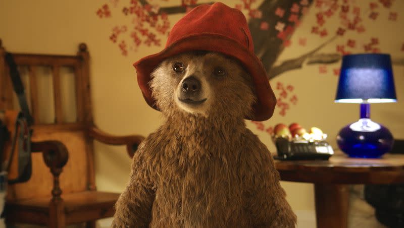 Ben Whishaw provides the voice of Paddington Bear in “Paddington.”