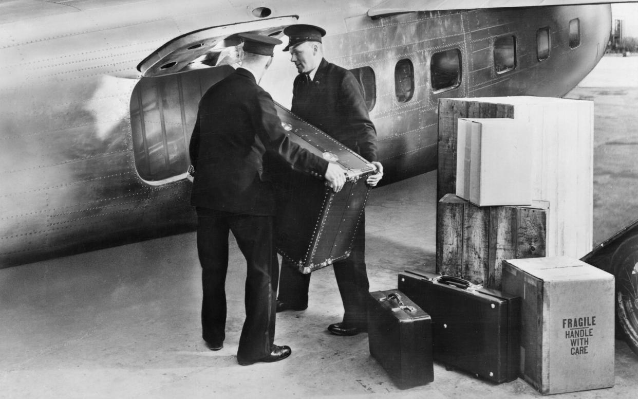 The rise of air travel in the 1930s led a phase of luggage innovation - getty