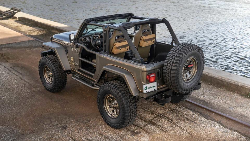 Jeep 改裝配件大廠 Quadratec 推出融合當代與傳統的 One-Off Wrangler─「YJL」 