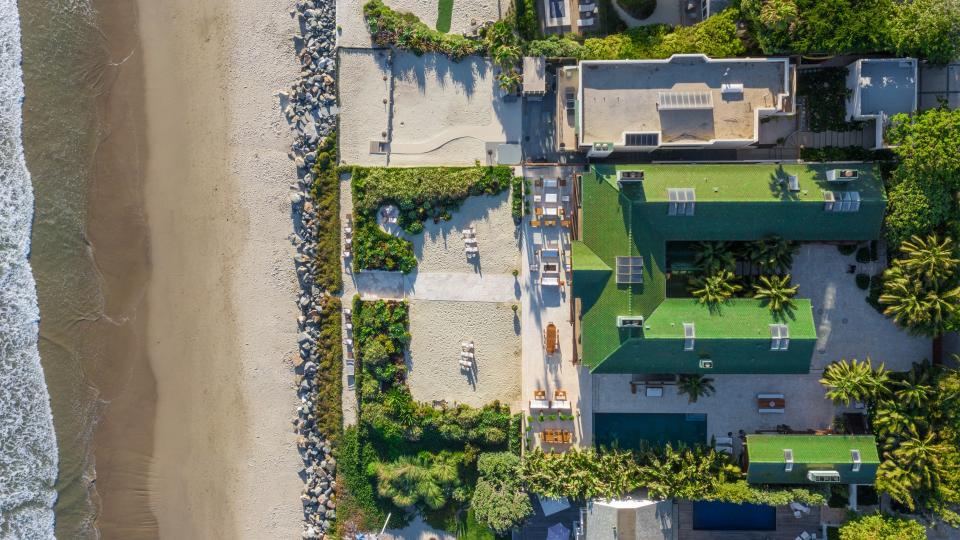 The green roof is especially striking.