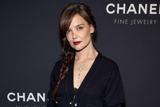 Katie Holmes' Latest Look Will Make You Want Side Bangs and a Red