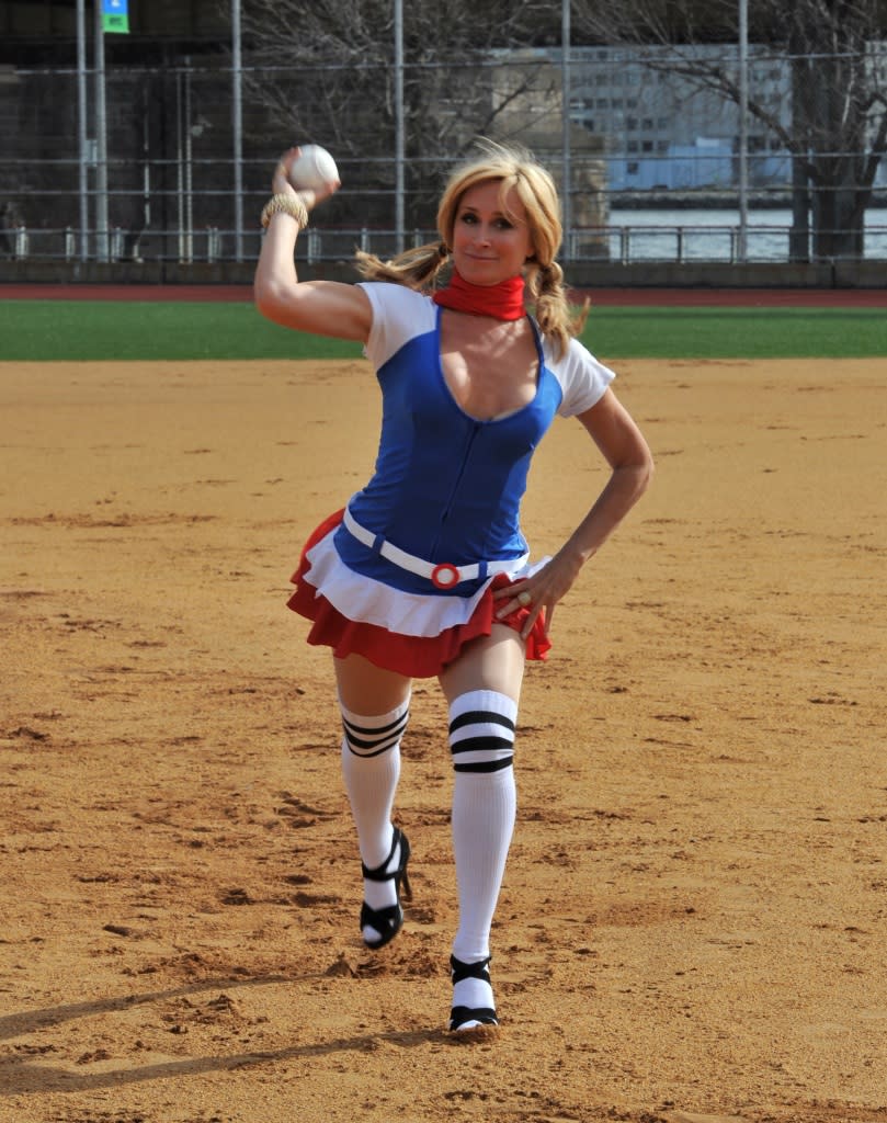 NEW YORK – NOVEMBER 06: Sonja Morgan of The Real Housewives of New York City attends the Firefighters of NYC Softball Game at Verizon Athletic Field on November 6, 2010 in New York City. (Photo by Henry S. Dziekan III/Getty Images)