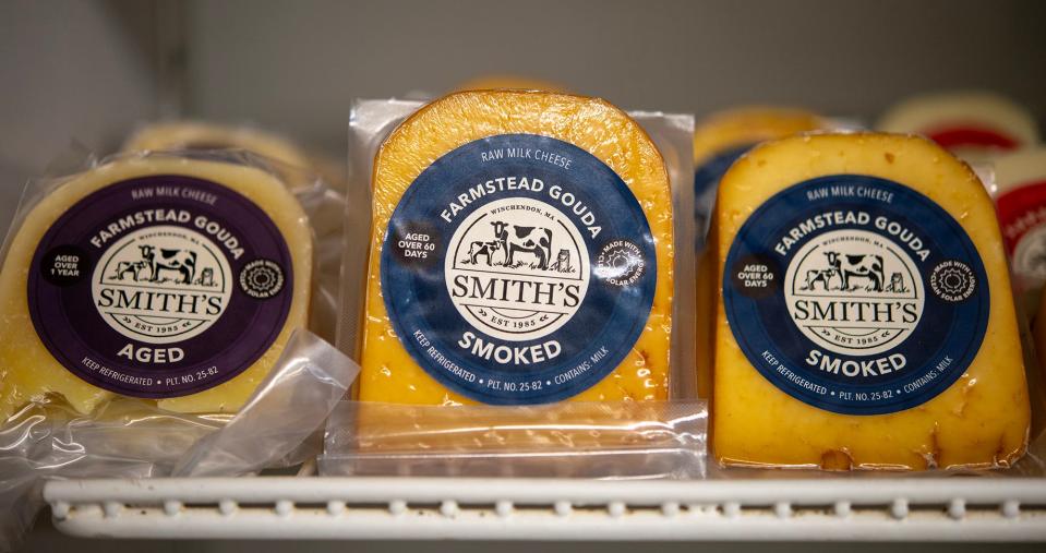 Varieties of gouda are the most popular items at Smith’s Country Cheese Thursday.