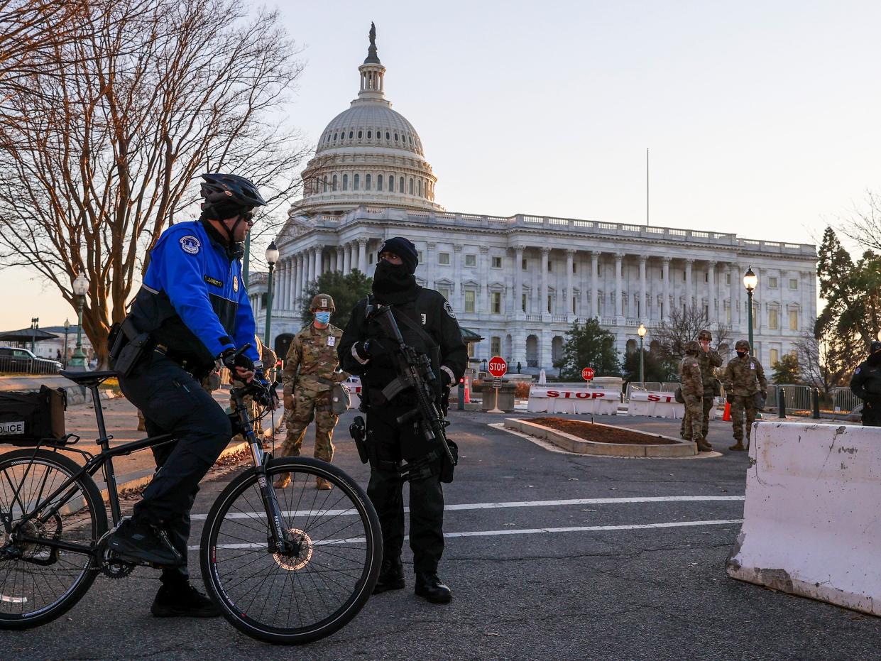 DC inauguration prep