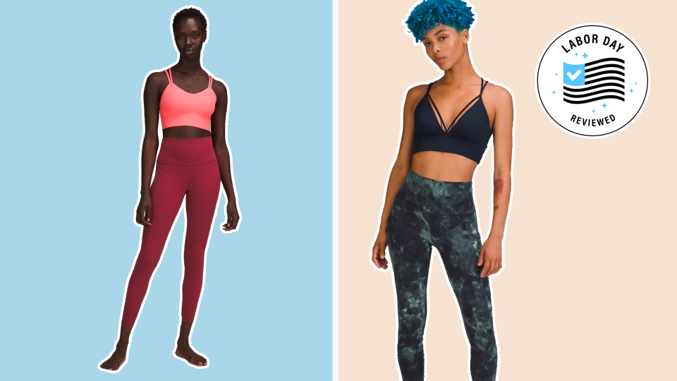 Stay stylish this Labor Day Weekend with a pair of lululemon leggings, ringing up for as little as $29 right now.