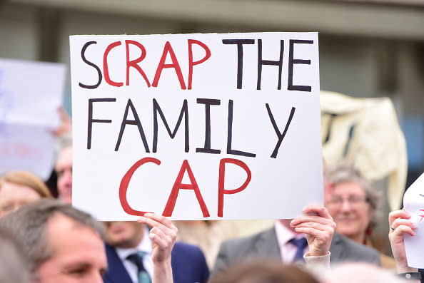 Family cap was introduced in January and enforced in April: Getty