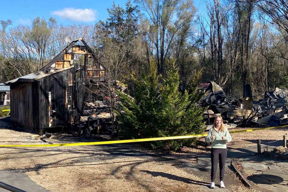 Meredith Diedrich Meredith Diedrich and her burned down wedding venue