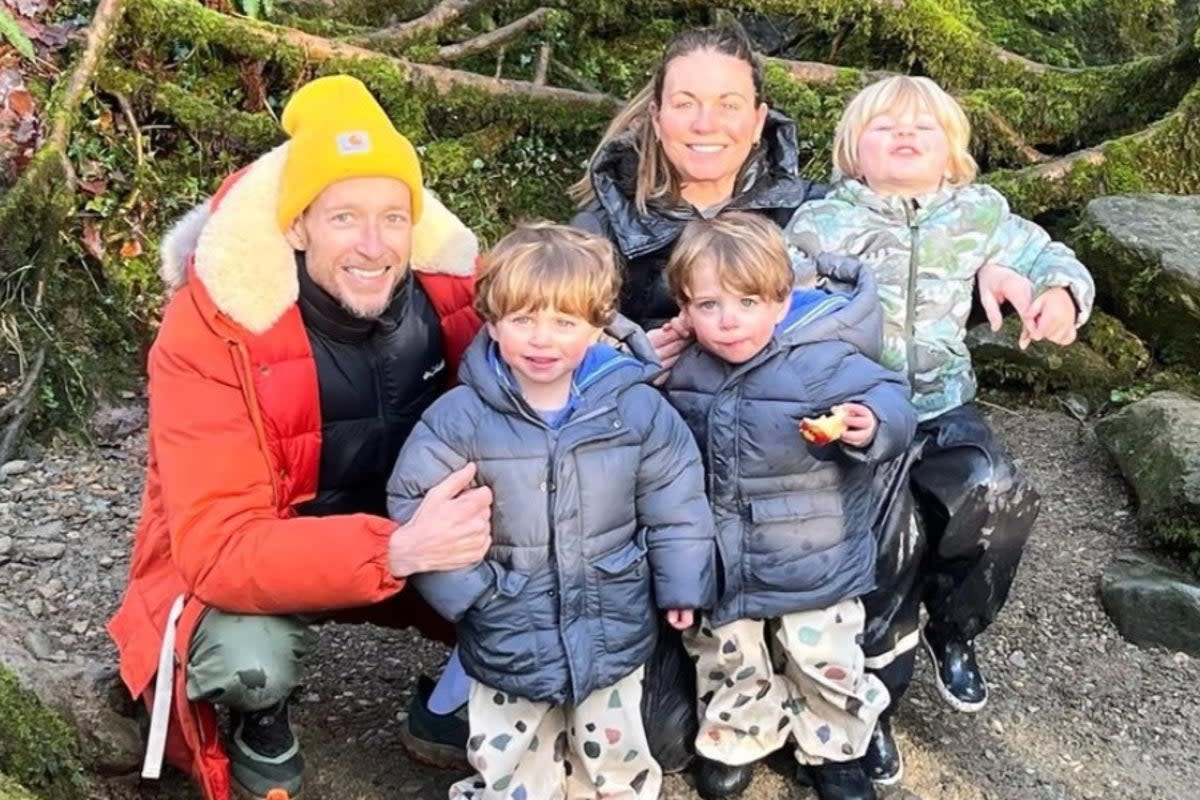 Jonnie Irwin with family (Jonnie Irwin/Instagram)