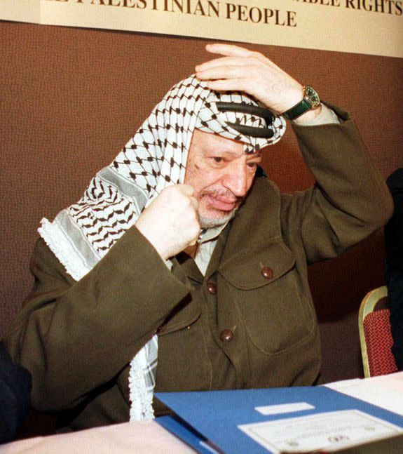 Yasser Arafat.