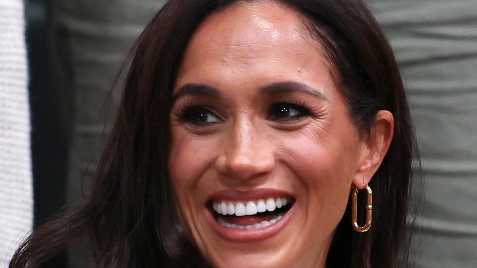 A close-up of Meghan Markle at the Invictus Games