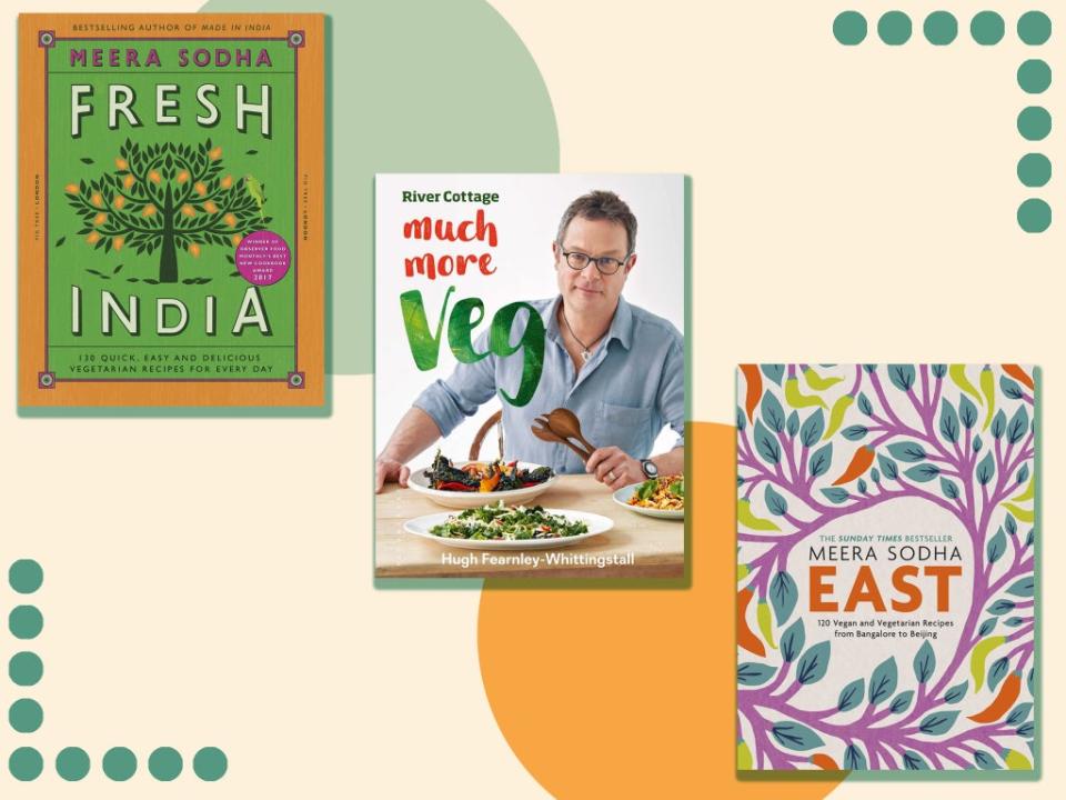 We’ve chosen these books because they all show that leaving out meat or fish doesn’t limit how exciting or satisfying meals can be (iStock/The Independent)