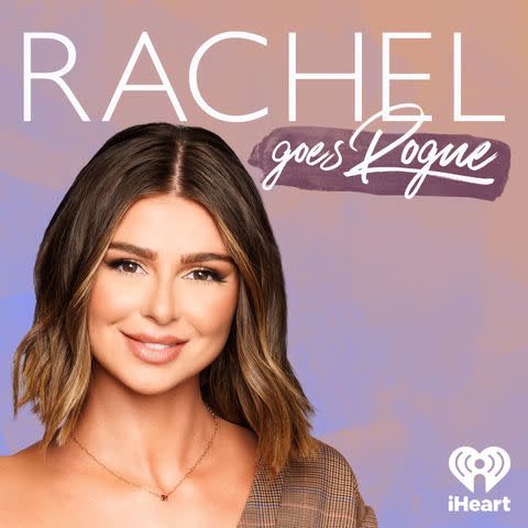 <p>iHeartPodcasts</p> 'Rachel Goes Rogue' podcast coverart