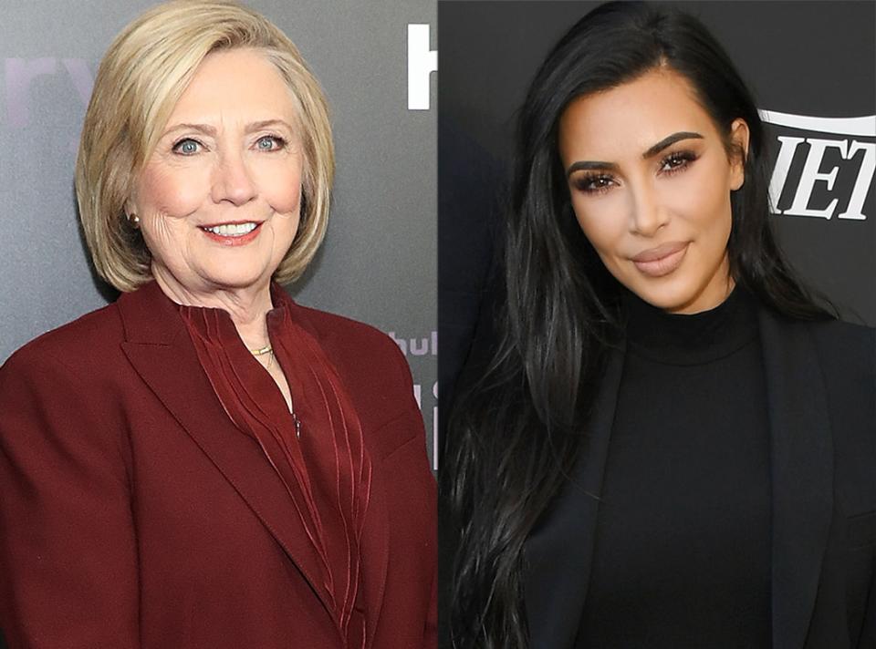 Hillary Clinton, Kim Kardashian