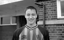 <p>After moving from West Ham to Chelsea at the age of 14, John Terry made his first-team debut in a League Cup game against Aston Villa at the age of 17 (Getty Images) </p>