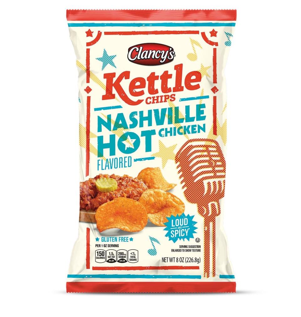Clancy's Kettle chips Nashville Hot 