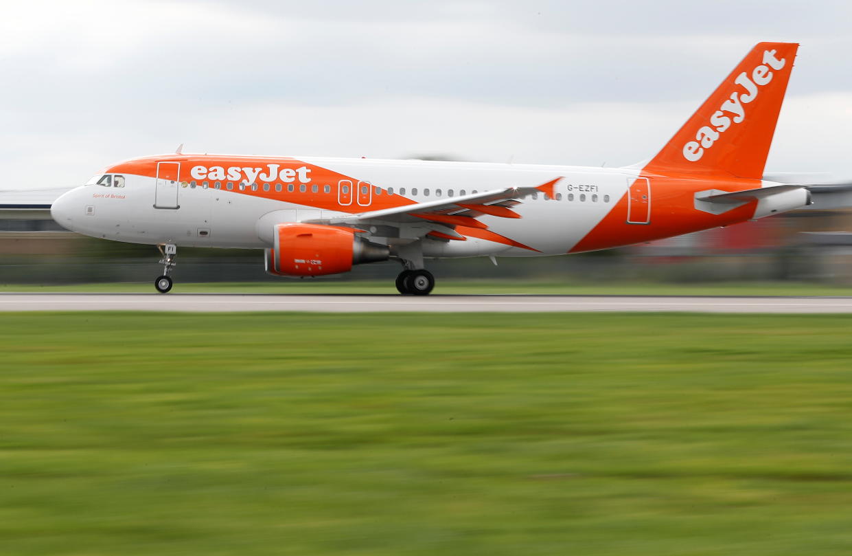 EasyJet also announced plans to raise £1.2bn from shareholders in an attempt to help the firm weather the pandemic after its first annual loss in 25 years in 2020. Photo: Peter Nicholls/Reuters