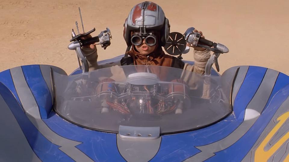 Photo still of The Podrace from The Phantom Menace