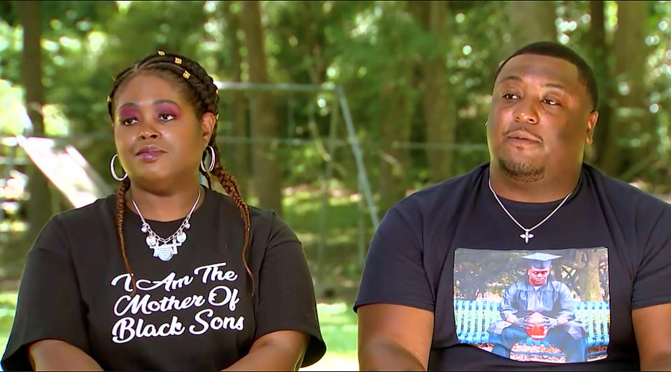 IMAGE: Ariane McCree's cousin Tabatha and brother Michael McCree. (NBC News)