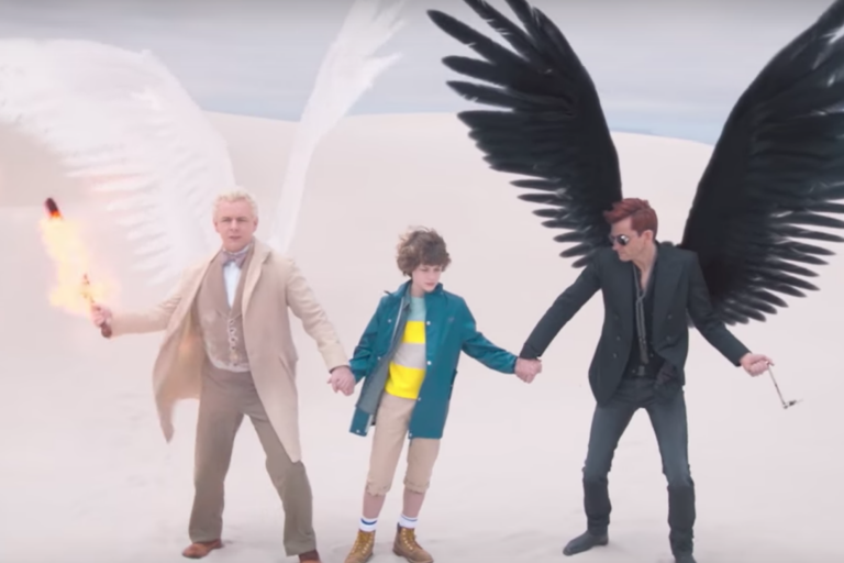 Good Omens trailer: David Tennant and Michael Sheen star in Amazon's Neil Gaiman and Terry Pratchett adaptation