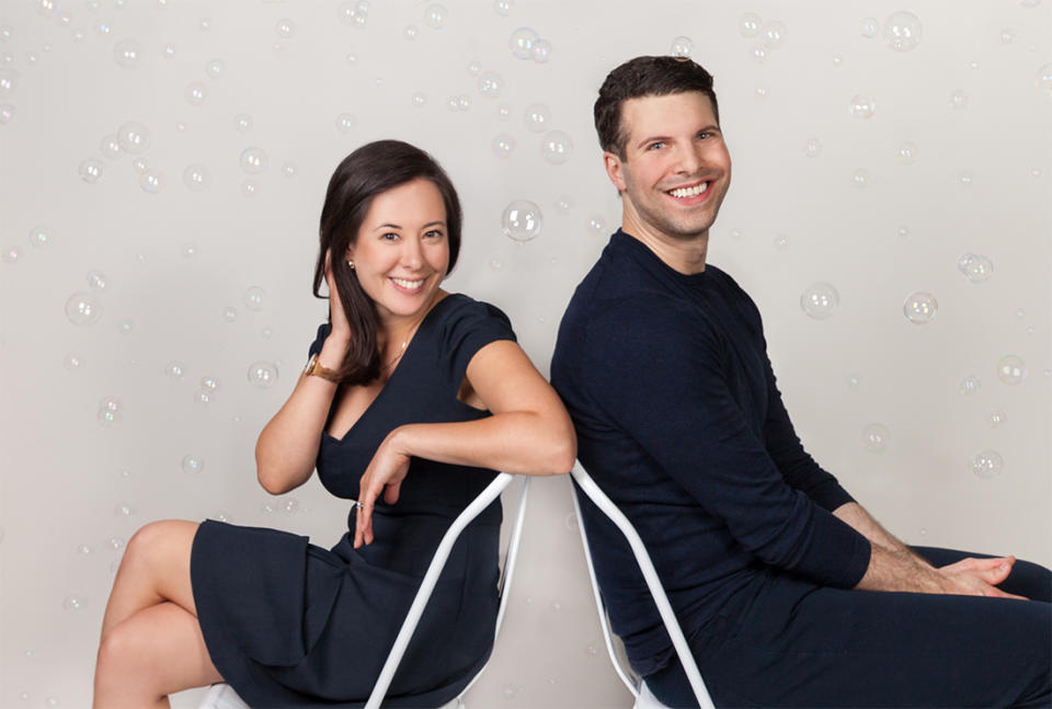 Billie co-founders Georgina Gooley and Jason Bravman (Photo courtesy of Billie)