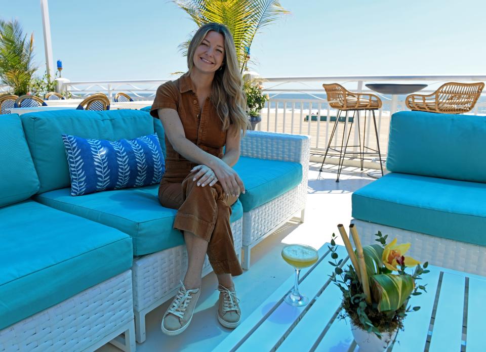 Logan Buas, owner of The Coconut Club, Monday, May 13, 2024, on the second floor of the Park Place Hotel in Ocean City, Maryland