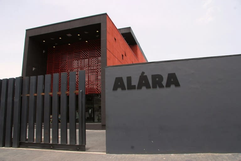 The facade of Alara, a new retail concept store on Victoria Island in Lagos