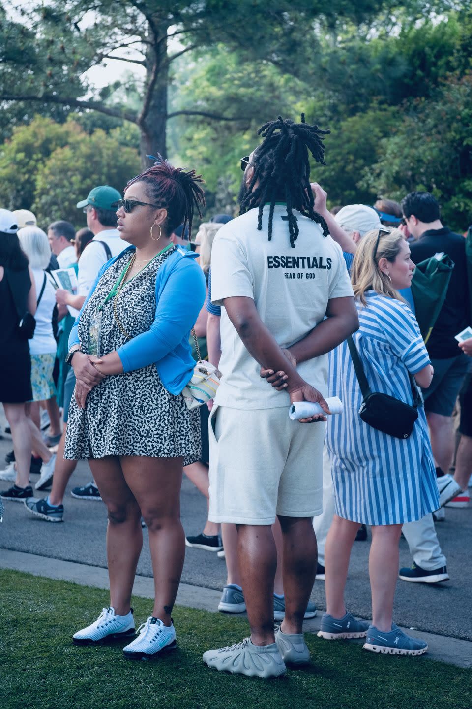 golf style at the masters