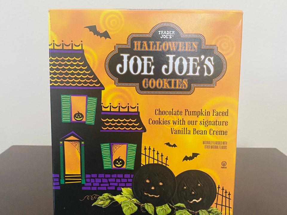 Halloween Joe Joe's Cookies from Trader Joe's.
