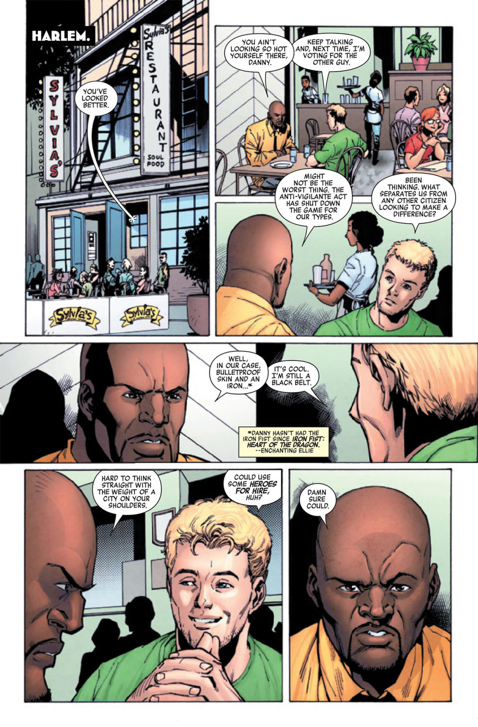 Luke Cage: Gang War #1 page